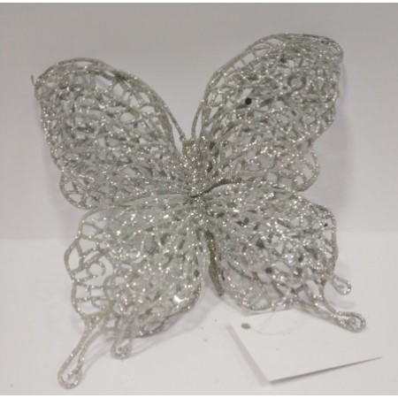 CLIP FARFALLA DOPPIA IN FILO.