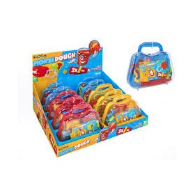 PLASTILINA MORBIDA IN VALIGETTA 3X50GR C/ACCESS.