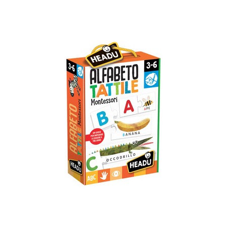 HEADU ALFABETO TACTILE MONTESSORI