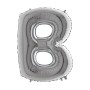 PALL. MYLAR LETTERA B CM 102 ARGENTO