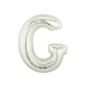 PALL. MYLAR LETTERA G CM 102 ARGENTO