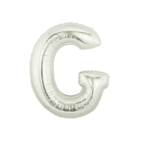 PALL. MYLAR LETTERA G CM 102 ARGENTO