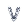 PALL. MYLAR LETTERA V CM 102 ARGENTO