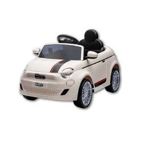 AUTO ELETTRICA FIAT 500 BIANCA 12 V