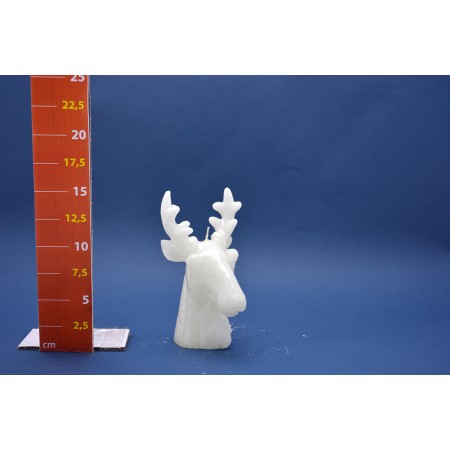 CANDELA RENNA 9.5X9.5X16.9 LUCIDO BIANCO