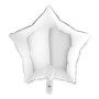 PALLONCINI MYLAR STELLA 45CM BIANCO