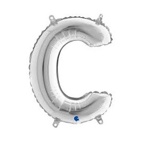 PALL. MYLAR LETTERA C CM 36 ARGENTO