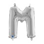 PALL. MYLAR LETTERA M CM 36 ARGENTO