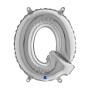 PALL. MYLAR LETTERA Q CM 36 ARGENTO