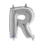PALL. MYLAR LETTERA R CM 36 ARGENTO