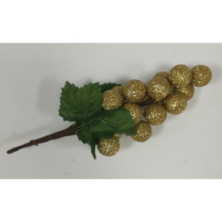 GRAPPOLO UVA CM. 16 GLITTER PZ.288.