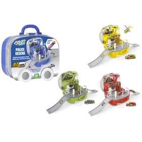 VALIGETTA/GARAGE 4 ASS C/2 VEICOLI DIE CAST