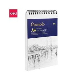 BLOCCHI SCHIZZI SPIRALI A4 DELI