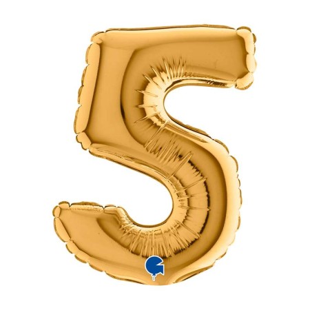 PALL. MYLAR NUM 5 CM 102 ORO