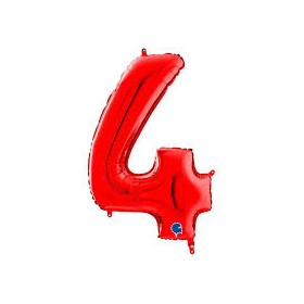 PALL. MYLAR NUM 4 CM 102 ROSSO