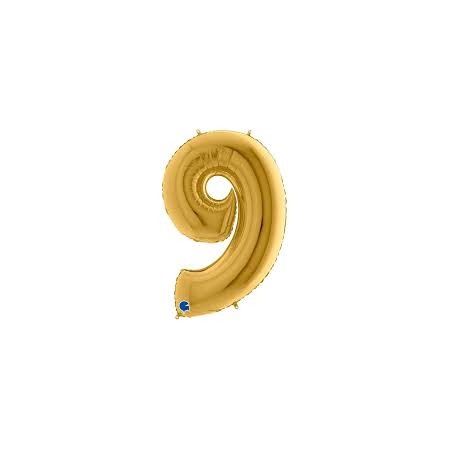 PALL. MYLAR NUMERO 7 CM 36 BLU