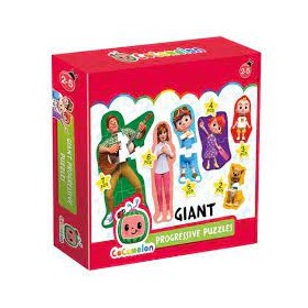HEADU COCOMELON GIANT PROGRESSIVE PUZZLE