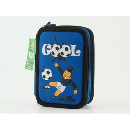 CORREDI 3 ZIP CUORE NEROAZZURRO