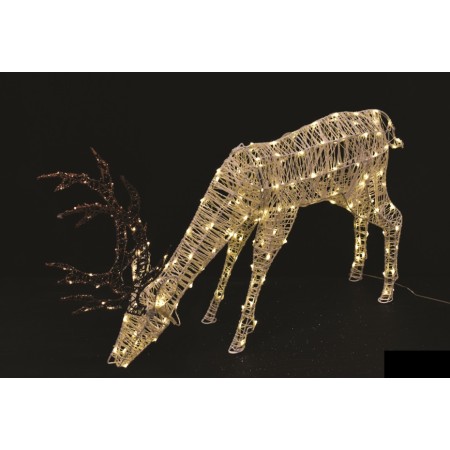 CERVO CHE BRUCA 100CM