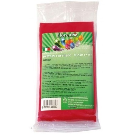 PASTA DI ZUCCHERO ROSSO 300G