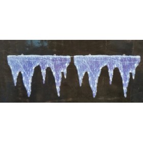 STALATITE BIANCA ACRILICO LED 48L-24V