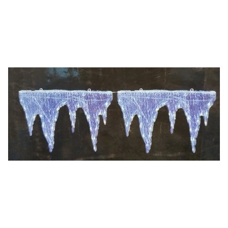 STALATITE BIANCA ACRILICO LED 48L-24V