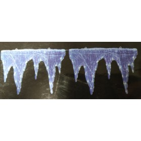 STALATITE BIANCA ACRILICO LED 60L-24V