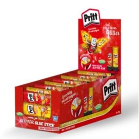 COLLE PRITT STICK GLITTER GIALLO