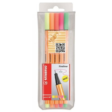 STABILO POINT 88 NEON BLISTER (PREZZO X SINGOLO)
