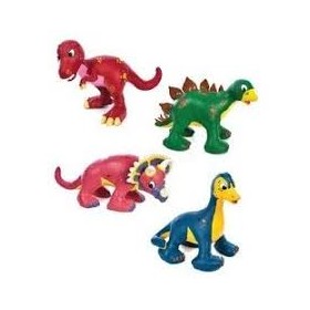DINOSAURI 4 ASS. GOMMA ATOSSIMA