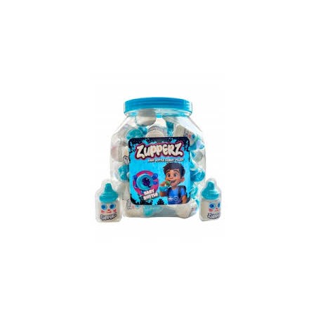 CARAMELLE ZUPPERZ BABY BOTTLE AZZURRA PZ.50