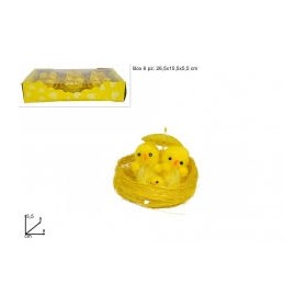 BOX 6 PULCINI CON OMBRELLINO