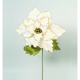 FIORE GIGANTA CM 76X65 CREMA.