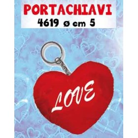 PORTACHIAVI CUORE 5 CM DOR