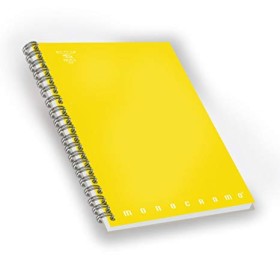 QUADERNI 15X21 SPIR. 80G 1RM MONOCROMO POLIPROPILENE PZ. 5