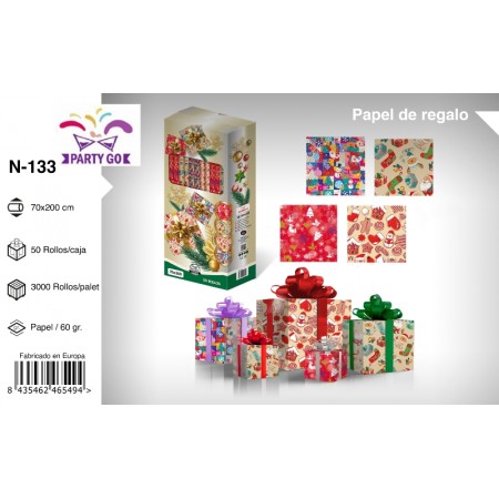CARTA REGALO 70X200 NATALE