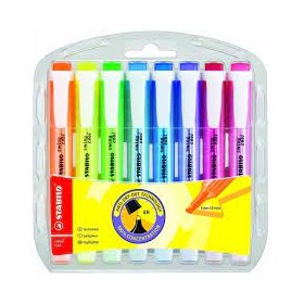 EVIDENZIATORI STABILO SWING X8 FLUO