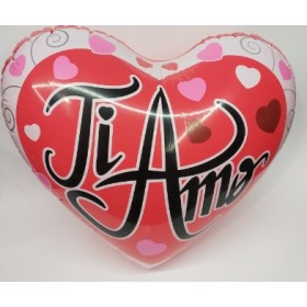 COCCO L'ORSO CUORE GONF. 100CM