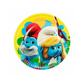 PIATTI GRANDI I PUFFI.