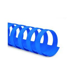 DORSI SPIRALI MM. 19 BLU PZ.100