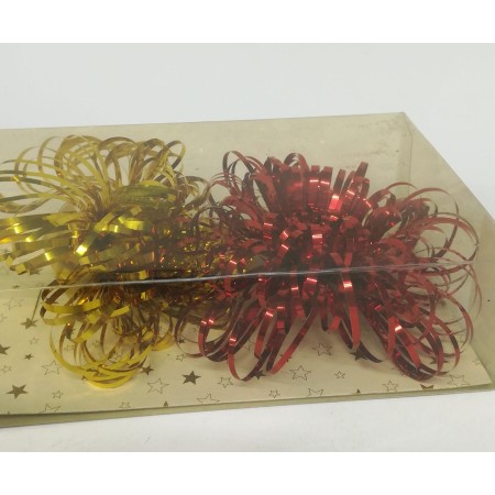 CHIUDIPACCO X 2 IN BLISTER C/RICCIO ROSSO 03720013