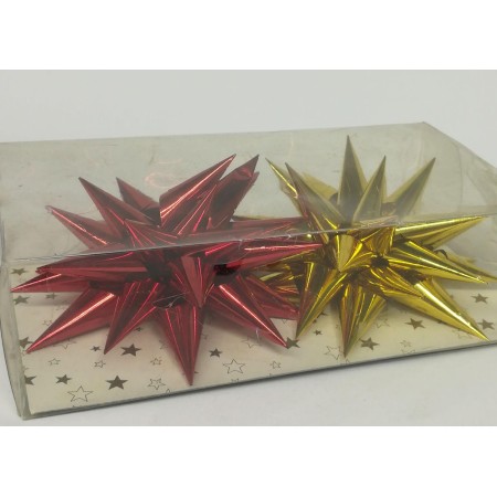 CHIUDIPACCO X 2 IN BLISTER C/PUNTA RICCIO ROSSO 03720017