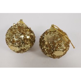 8 SFERE ORO 6CM - 012BA7A60376G