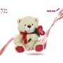 ORSO PELUCHE CON FIOCCO E CUORE CM.25