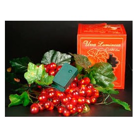 LUCI GRAPPOLI UVA BIANCA 120 LUCI 8 FUNZ.