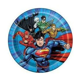 PIATTI DI CARTA PZ.7 JUSTICE LEAGUE