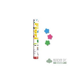 CANNONE SPARA CORIANDOLI 30CM FIORI