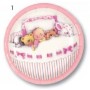 PIATTI 23CM CART. PLAST. BABY GIRL