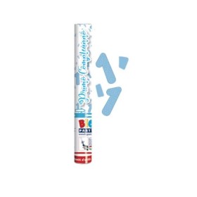 SPARACORIANDOLI 30CM PRIMO COMPLEANNO CELESTE