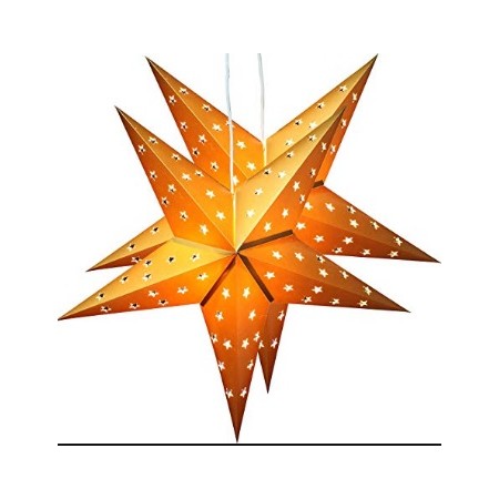 STELLA DI CARTA C/LUCE 120CM